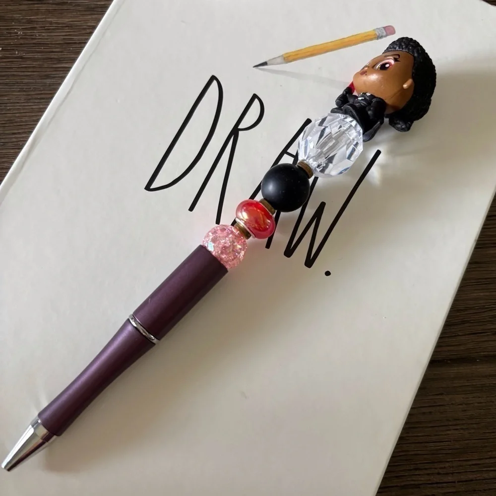 Disney Doorables: Star Wars: Reva (third sister) handmade beaded pen